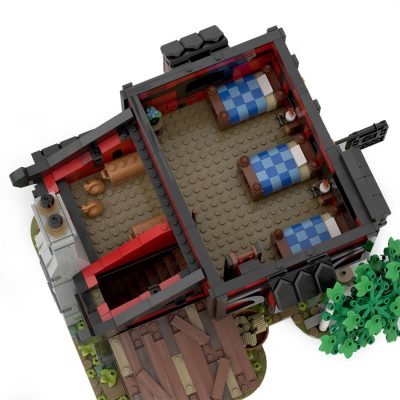 Middle Ages House MODULAR BUILDING MOC-89795 WITH 2926 PIECES