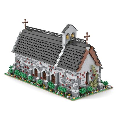 Medieval Church MODULAR BUILDING MOC-89810 by Mini Custom Set WITH 6532 PIECES
