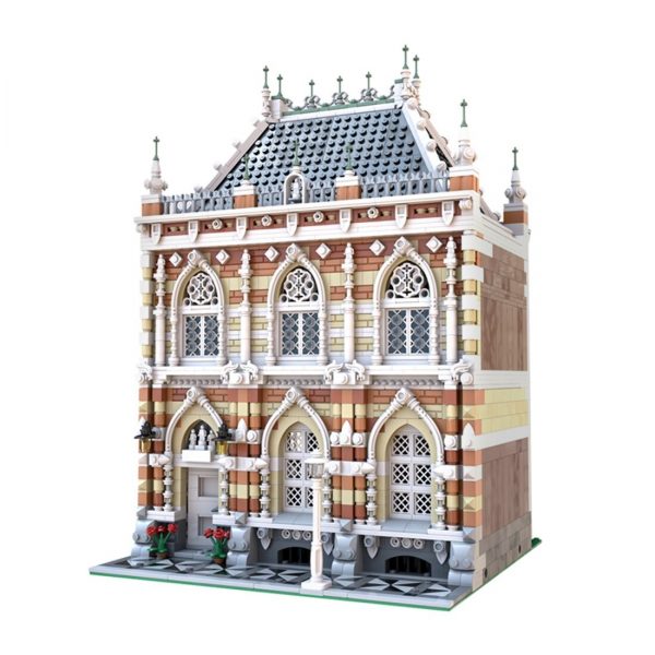 Modular Town Piano Society MODULAR BUILDING MOC-89901 by SleeplessNight WITH 3530 PIECES