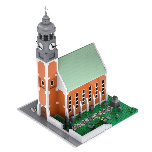 North German Church MODULAR BUILDING MOC-90525 by SteinbrueckerMOCs WITH 3122 PIECES