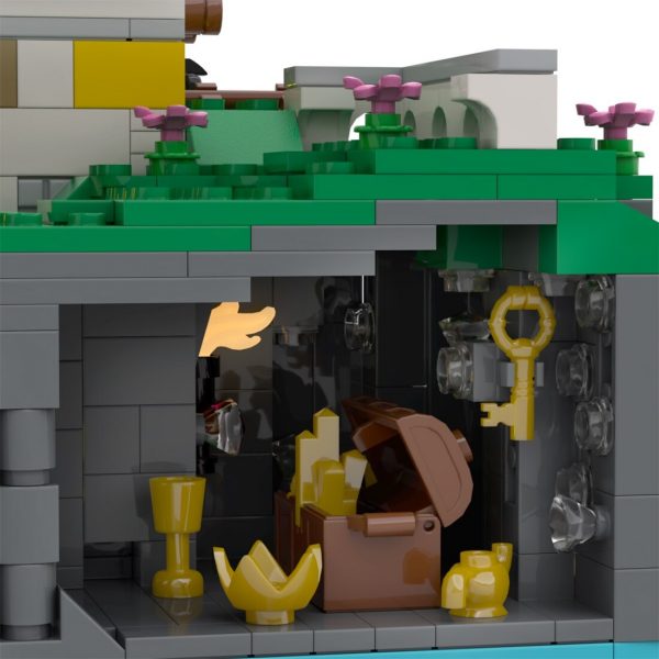 Pirates – The Conquered Outpost Modular Building MOC-90994 by cjtonic with 1014 pieces