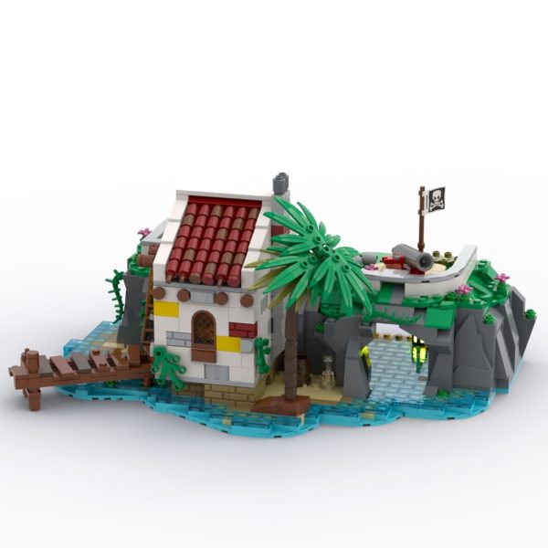 Pirates – The Conquered Outpost Modular Building MOC-90994 by cjtonic with 1014 pieces