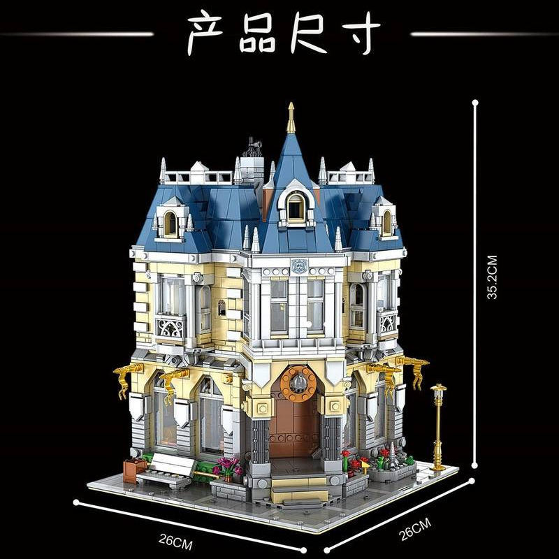MKingLand Costume Shop With Light Modular Building MOULD KING 11005 with 2805 pieces MKingLand Costume Shop With Light Modular Building MOULD KING 11005 with 2805 pieces