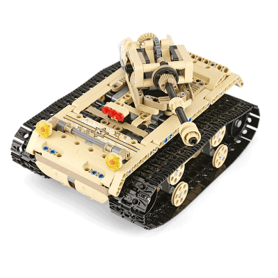 Tele Tank Military MOULD KING 13010 with 550 pieces