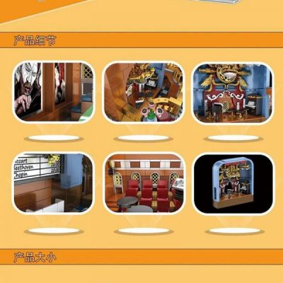 Novatown: Concert Hall Modular Building MOULD KING 16032 with 2875 pieces