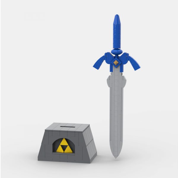 Zelda: The Master Sword MOVIE MOC-18062 by SkywardBrick WITH 244 PIECES