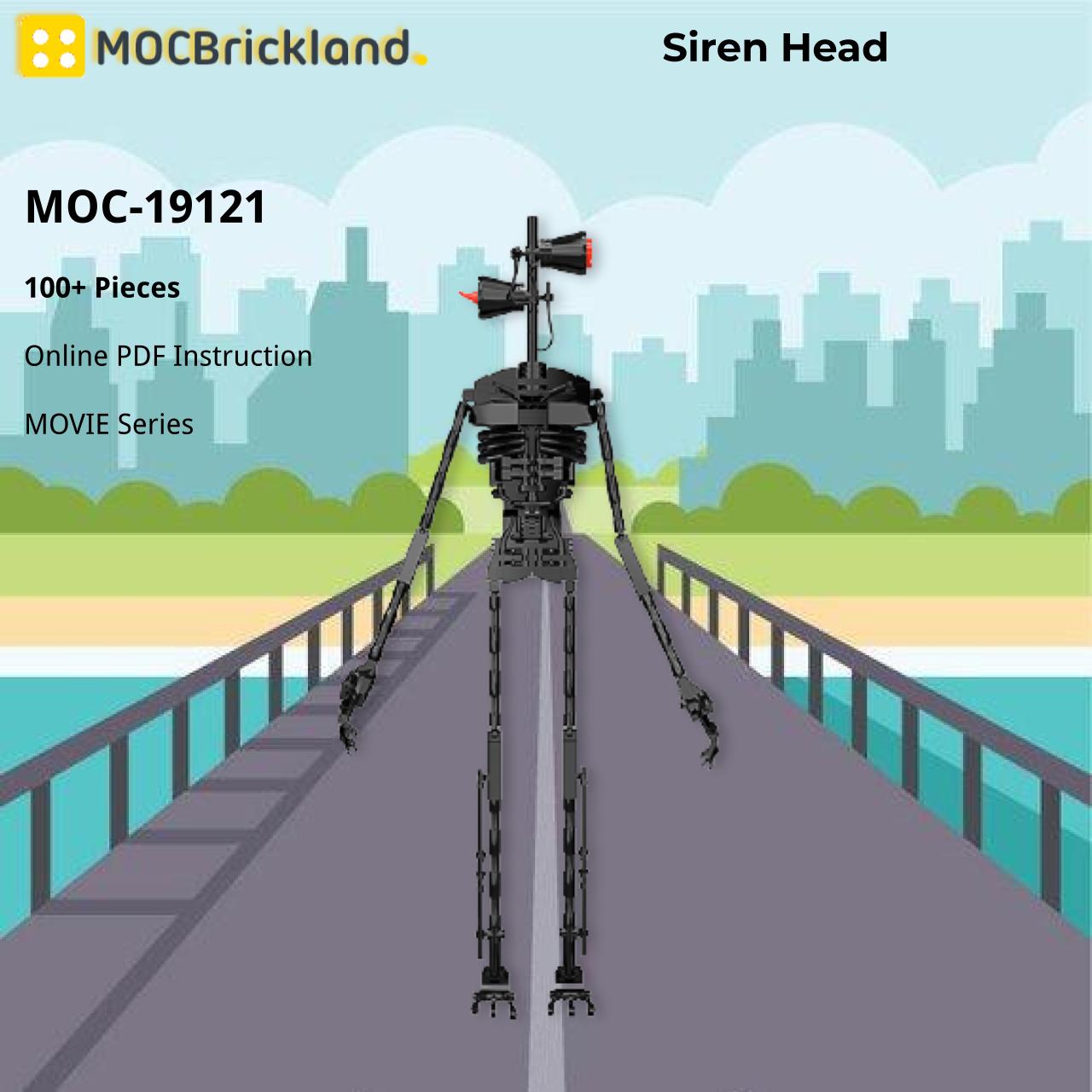 Siren Head MOVIE MOC-19121 by Cryokina WITH 100 PIECES