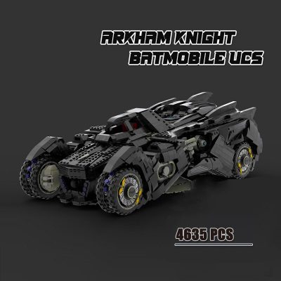 Arkham Knight Batmobile UCS MOVIE MOC-22725 by hasskabal WITH - MOC Brick Land