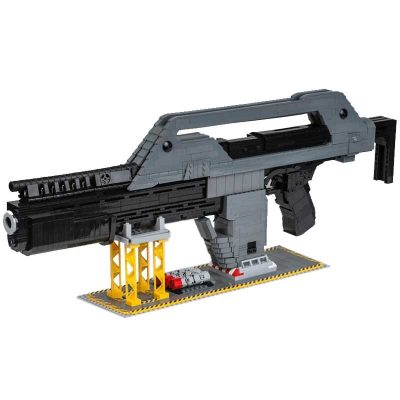 Aliens M41A Pulse Rifle 1:1 Replica MOVIE MOC-32968 by NickBrick with 2293 pieces
