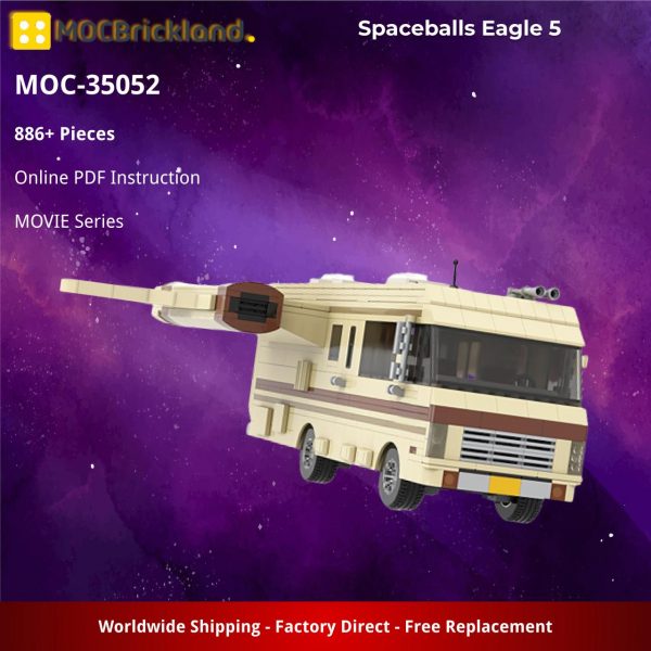 Spaceballs Eagle 5 MOVIE MOC-35052 WITH 886 PIECES