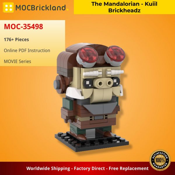 The Mandalorian – Kuiil Brickheadz MOVIE MOC-35498 WITH 176 PIECES
