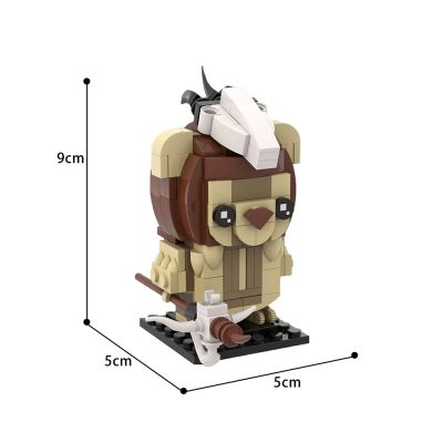 Logray Ewok Brickheadz MOVIE MOC-35884 by Custominstructions WITH 176 PIECES