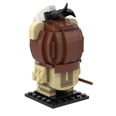 Logray Ewok Brickheadz MOVIE MOC-35884 by Custominstructions WITH 176 PIECES
