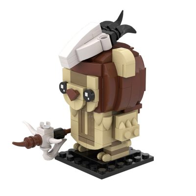 Logray Ewok Brickheadz MOVIE MOC-35884 by Custominstructions WITH 176 PIECES