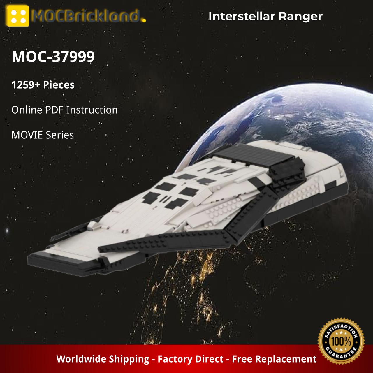 Interstellar Ranger MOVIE MOC-37999 WITH 1259 PIECES