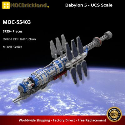 Babylon 5 – UCS Scale MOVIE MOC-55403 with 6735 pieces