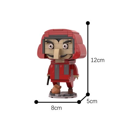 BrickPop La casa de papel -Salvador Dalì- Movie MOC-68551 by Gabryboy80 with 216 pieces