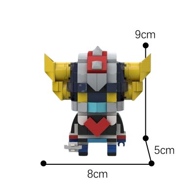 Robot Pack Mazinger Z, Great Mazinger and Goldrake Movie MOC-77462 with 484 pieces
