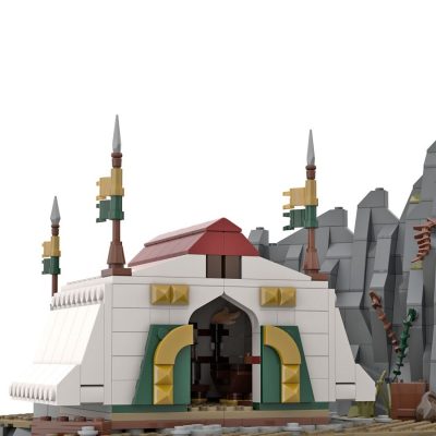 Marshalling at Dunharrow MOVIE MOC-78364 by LegoMocLoc WITH 1724 PIECES