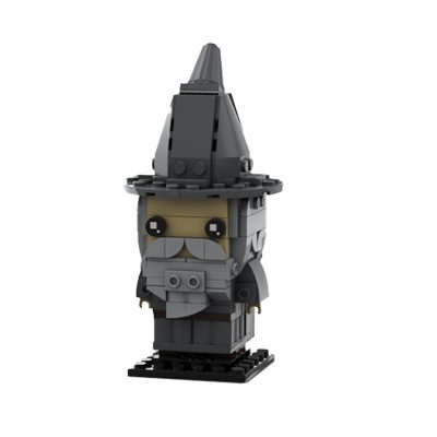 Gray Gandalf MOVIE MOC-78489 by SmurfInDaMushroom with 61 pieces