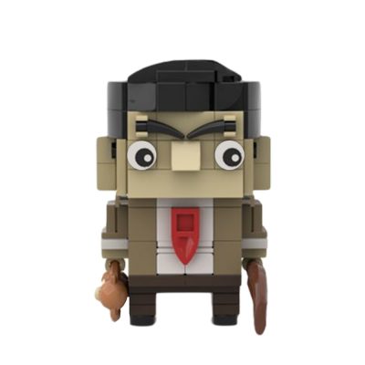 Mr Bean Movie MOC-81044 by Headsbrick with 120 pieces