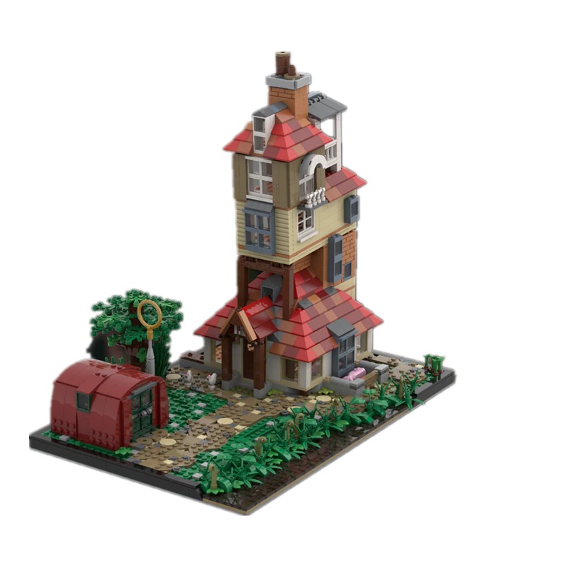 The Burrow Scenery (HP2) MOVIE MOC-85308 by JL.Bricks with 708 pieces