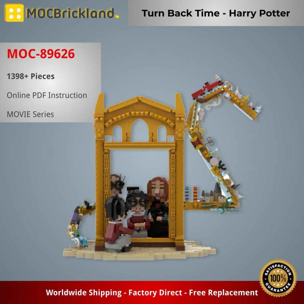 Turn Back Time – Harry Potter MOC-89626 Movie with 1398 Pieces