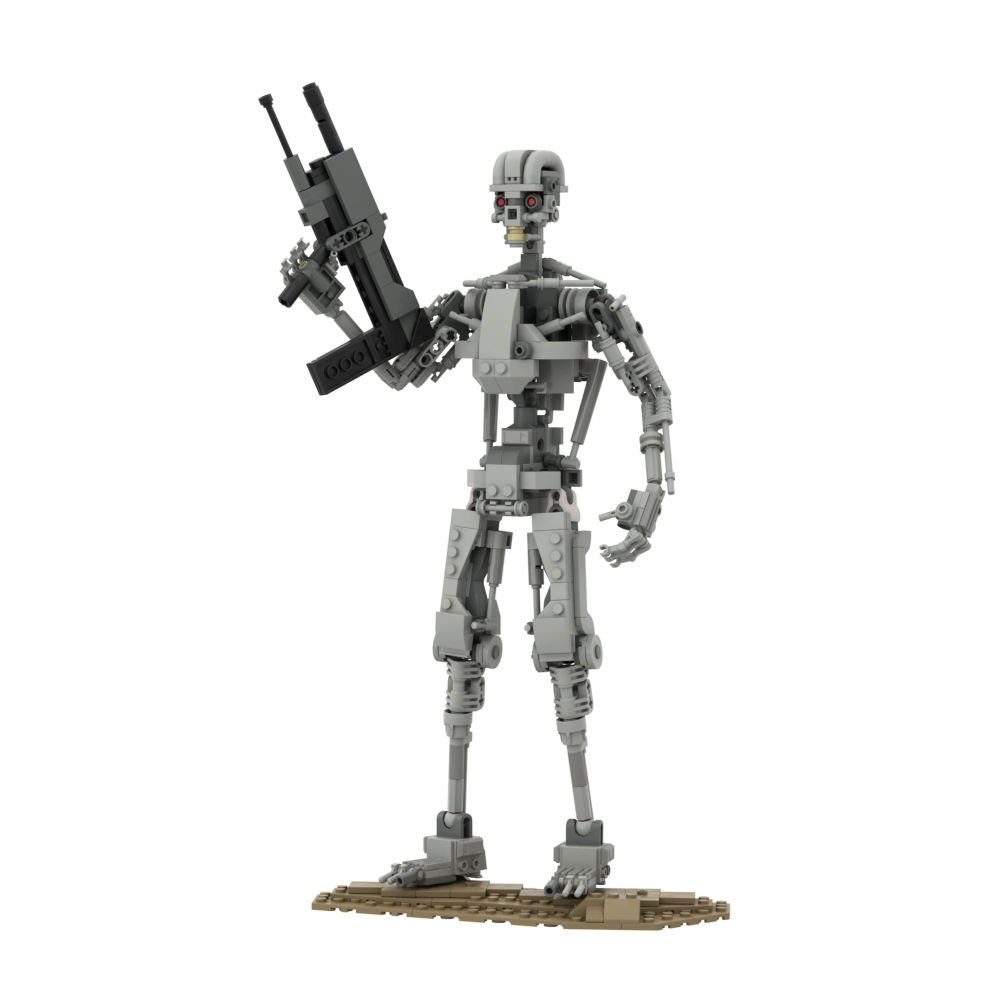 Terminator T-800 MOC-89627 Movie with 534 Pieces