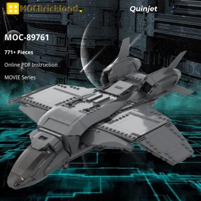 Quinjet MOVIE MOC-89761 by Brick_boss_pdf WITH 771 PIECES
