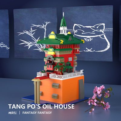 Tang Po’s Oil House Movie MOC-89772 with 1674 pieces