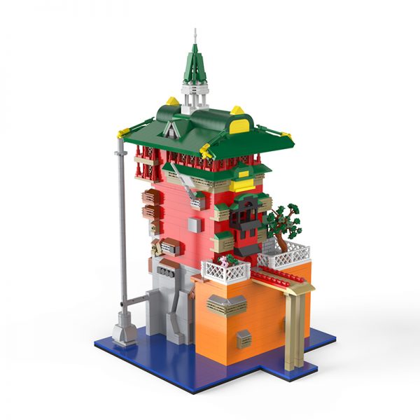 Tang Po’s Oil House Movie MOC-89772 with 1674 pieces