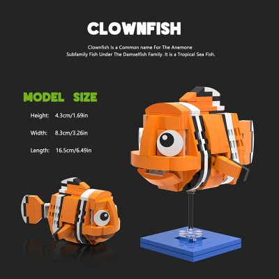 Clownfish from Finding Nemo MOVIE MOC-89794 WITH 165 PIECES