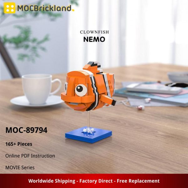 Clownfish from Finding Nemo MOVIE MOC-89794 WITH 165 PIECES
