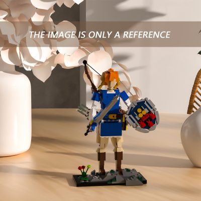 Link from The Legend of Zelda MOVIE MOC-89824 WITH 490 PIECES