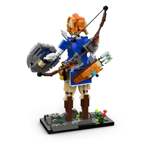 Link from The Legend of Zelda MOVIE MOC-89824 WITH 490 PIECES