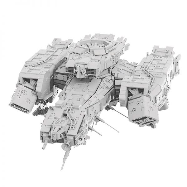 USCSS NOSTROMO MOVIE MOC-9803 by Mihe Stonee with 9205 pieces