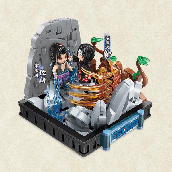 Naruto Uchiha Brothers Decisive Battle Movie Qman K20507 with 460 pieces