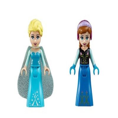 Anna and Elsa's Frozen Playground Compatible MOC 10736 Movie SX 3015 with 188 pieces