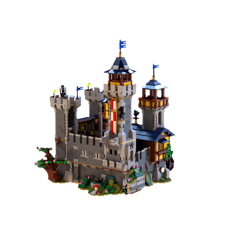 Medieval Castle II MOC-82242 Creator with 2570 Pieces