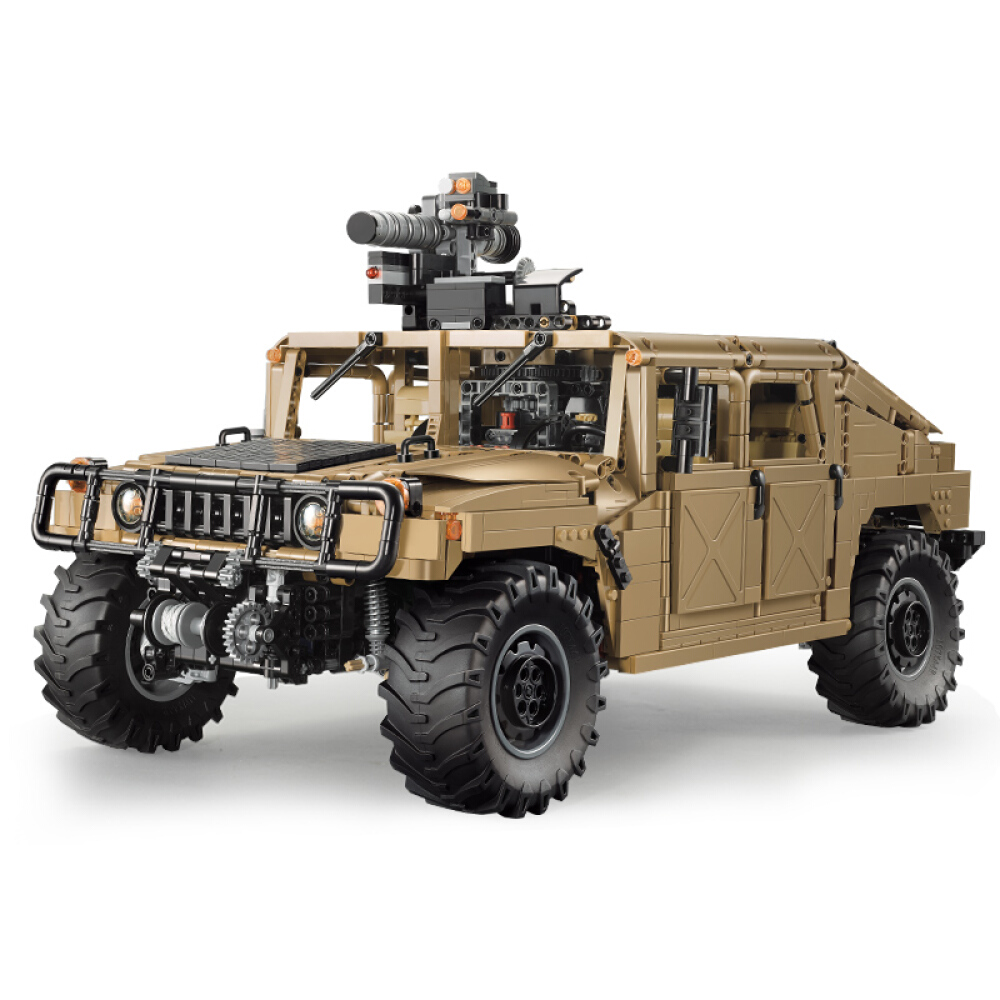 Hummer H1 Military CADA with 3935 pieces - MOC Brick