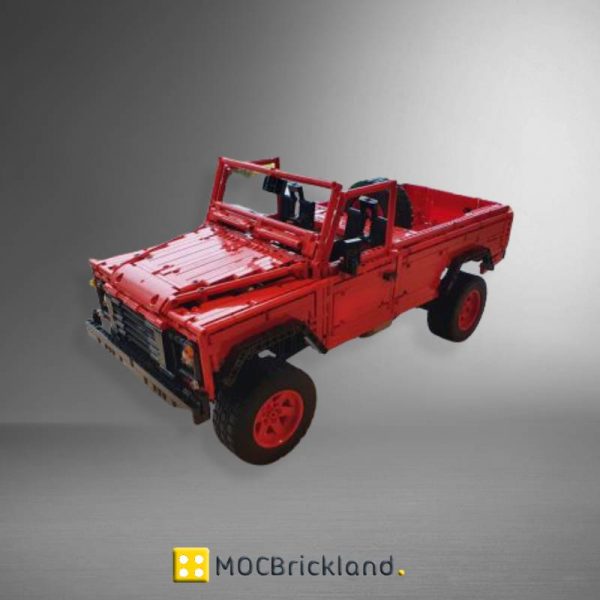 MOC 30043 Land Rover Defender 110 Compatible with MOC 0580 by Sheepo