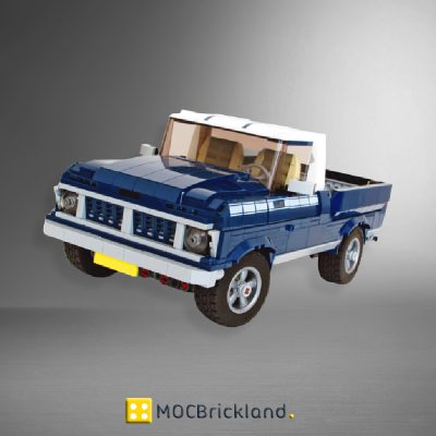 MOC 30410 Ford Mustang Pickup Truck Compatible with LEGO 10265