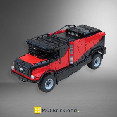 MOC 34665 Renault Dakar Rally Truck by Marthart with 3966 pieces