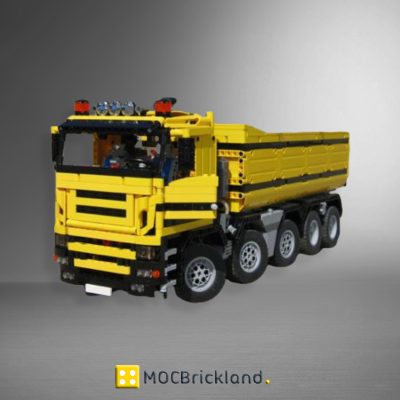 MOC 0230 Dump Truck 10x4 by Designer Han with 2439 pieces