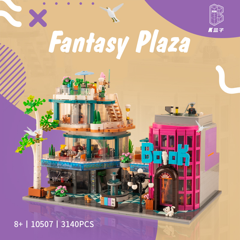 Fantasy Plaza K-box K10507 Modular Building with 3140 Pieces