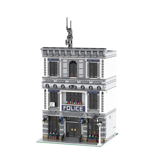MOC 21474 Modular Police Station with 3128 Pieces