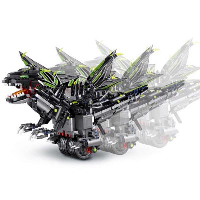 The RC Balance Dragon Creator MOULD KING 13029 with 1166 pieces