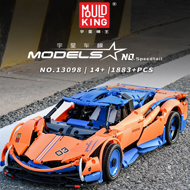 App Remote Control No.Speedtail Car Mould King 13098 Technic with 1883 pieces