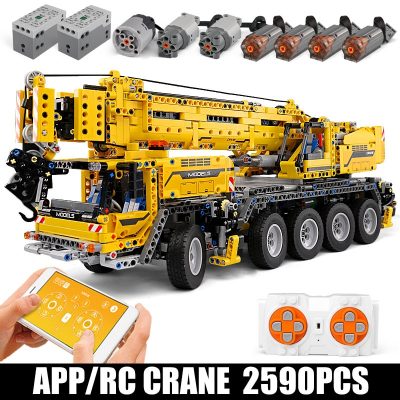 Crane MK II Truck Technic MOULD KING 13107 with 2590 pieces