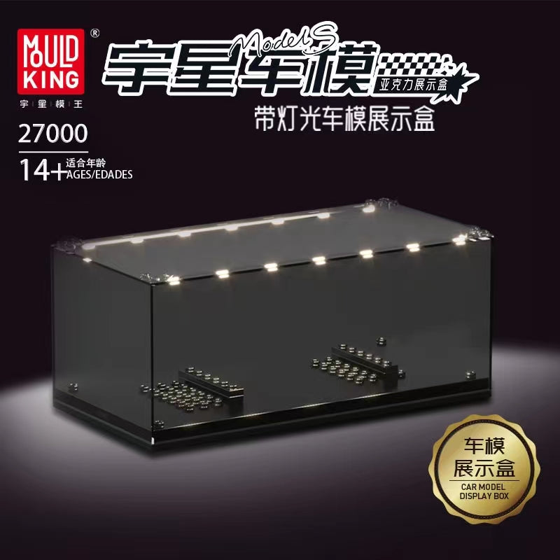 Mini Car Series Display Box With Lights Mould King 27000 Creator
